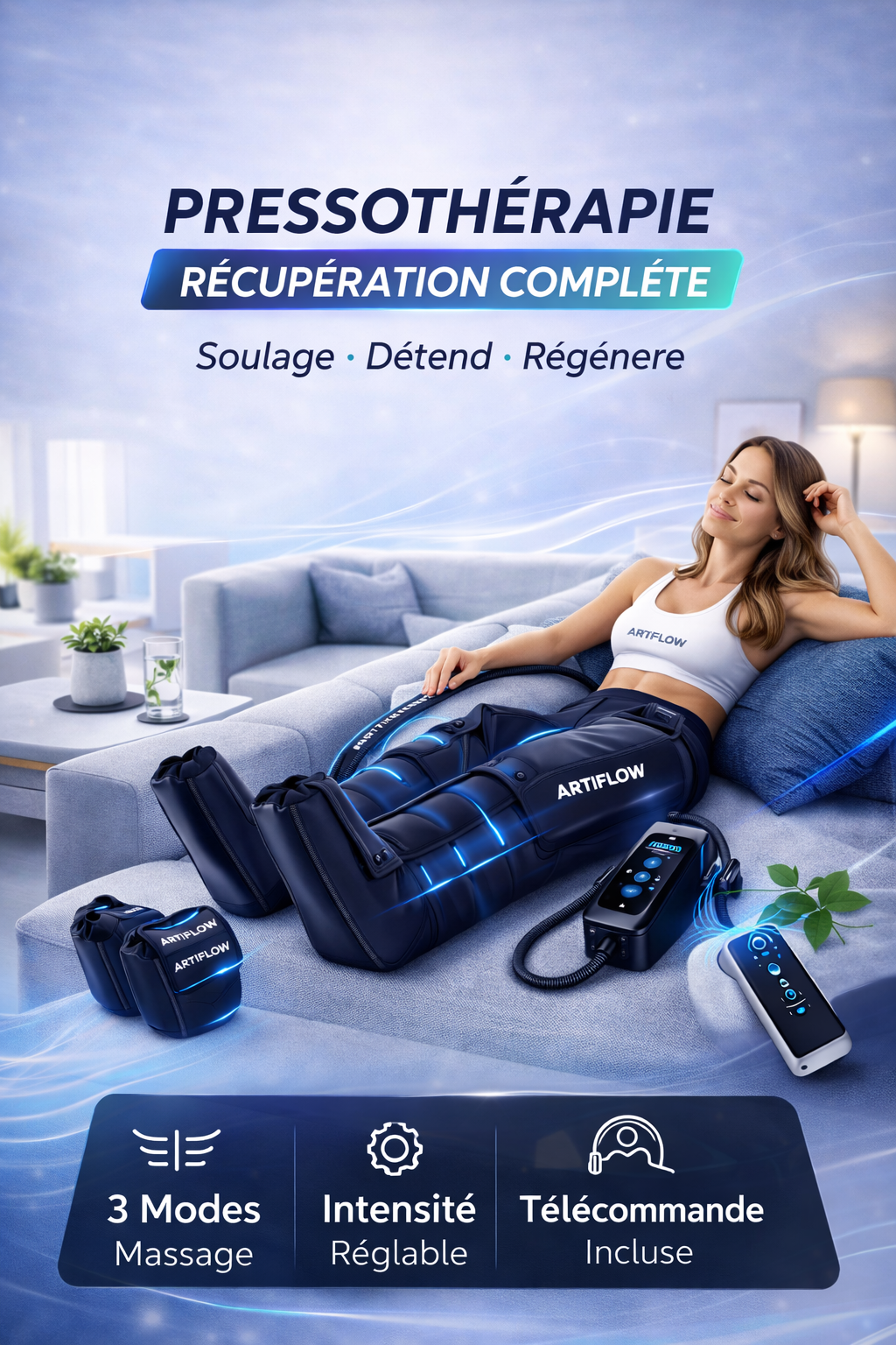 Bottes pressothérapie Airflow