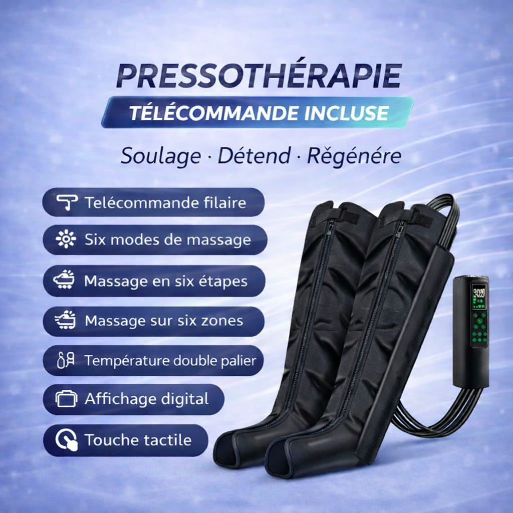 Artiflow™ – La pressothérapie détente à domicile
