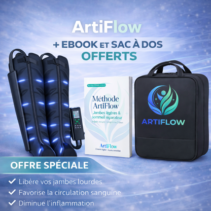 Artiflow™ – La pressothérapie détente à domicile