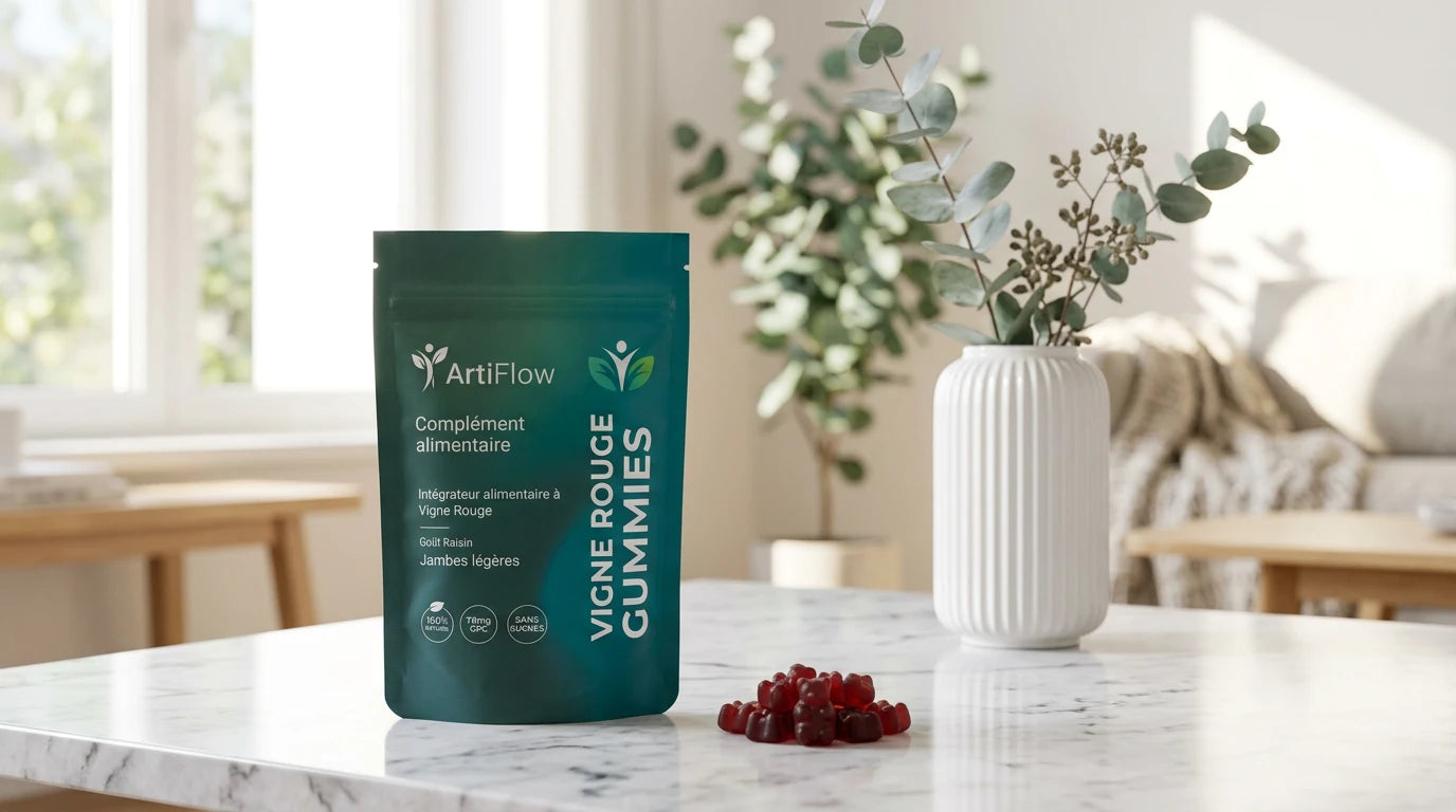 ArtIFlow Jambes Légères – Vigne Rouge